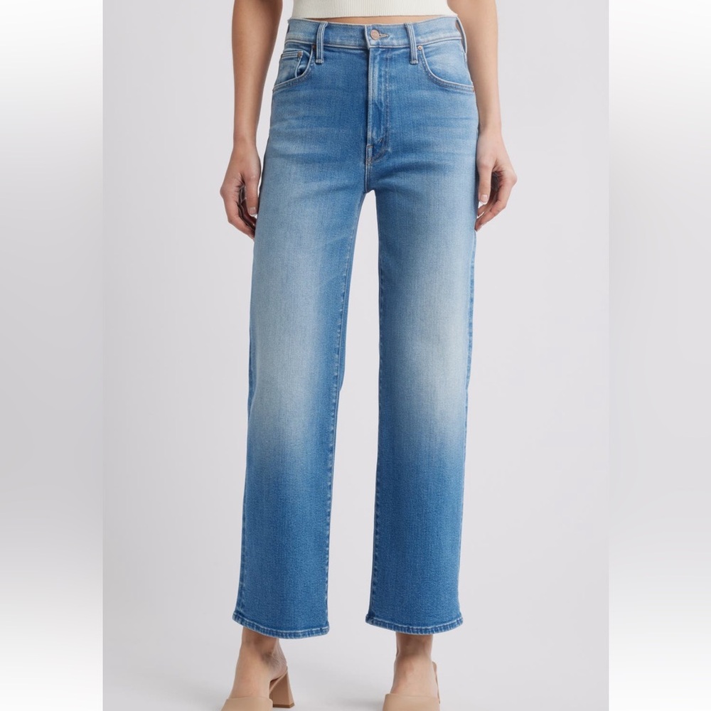 MOTHER The Rambler High-Rise Flood Jeans